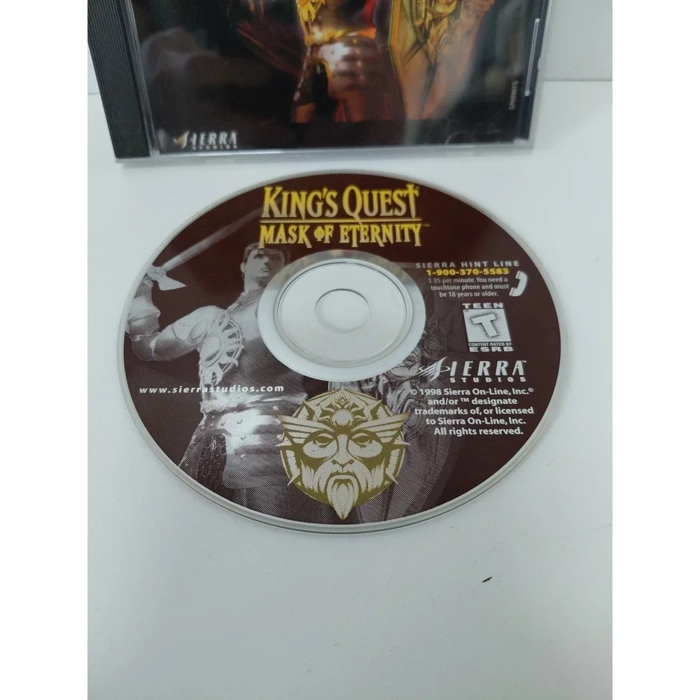 King's Quest: Mask of Eternity PC‎ CD-Rom 1998 Windows Sierra Adventure Game